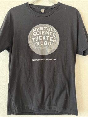 Mystery Science Theater 3000 Black Graphic Tee